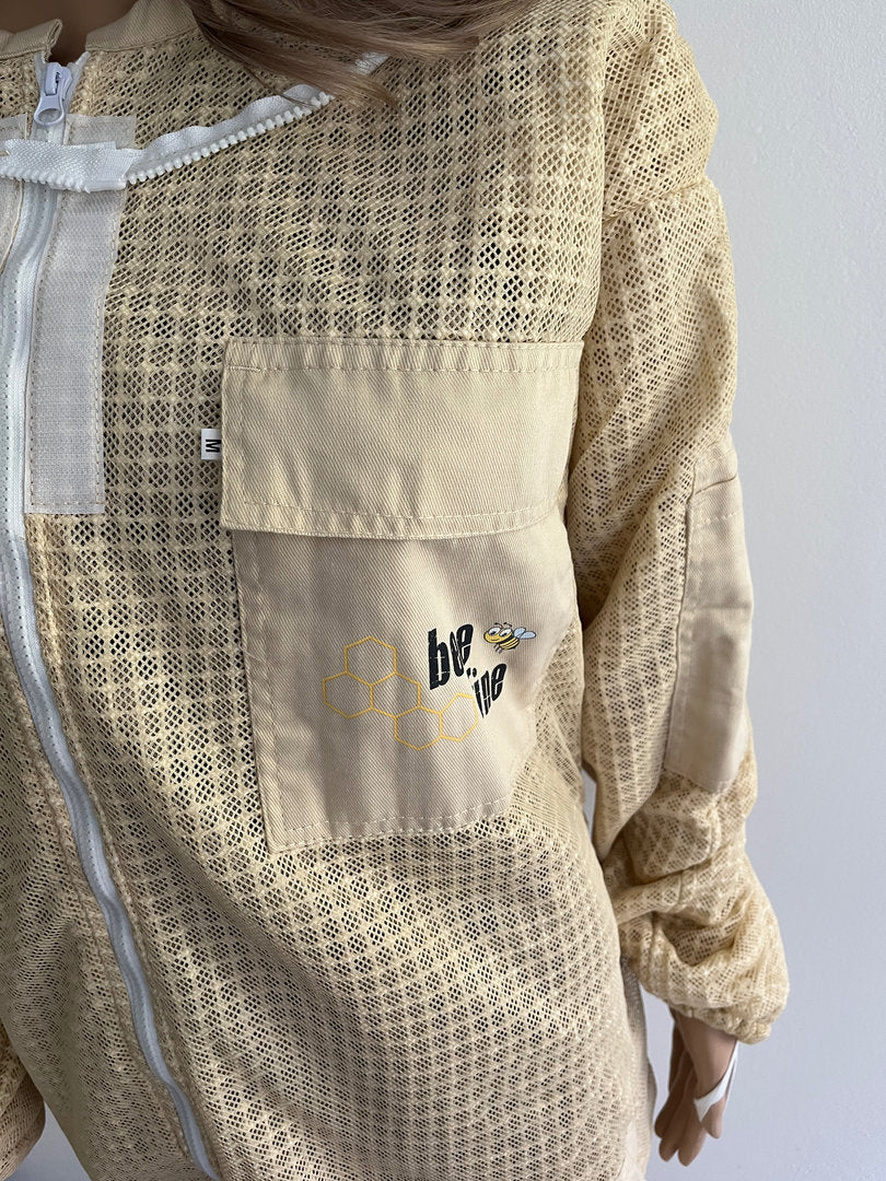 Combinaison d'apiculteur combinaison de protection abeilles ventilée beige crème