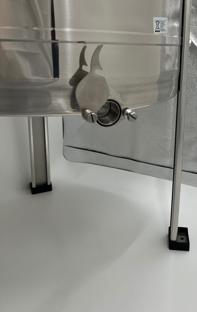 Spinner auto-inversable en nid d'abeille 4/8 Zander, Langstroth, DN, Dadant HR