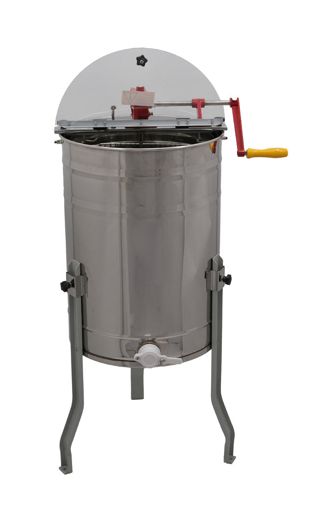 Honingextractor voor 4 ramen Zander Duits Normaal DNM Dadant Langstroth Hobbylijn 43cm Tangentiaal