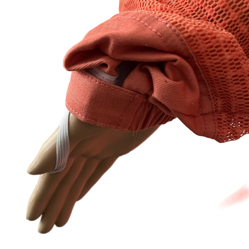 Bijenteeltpak Elegant bijen overall beschermend pak bijen geventileerde mesh zalmkleuren