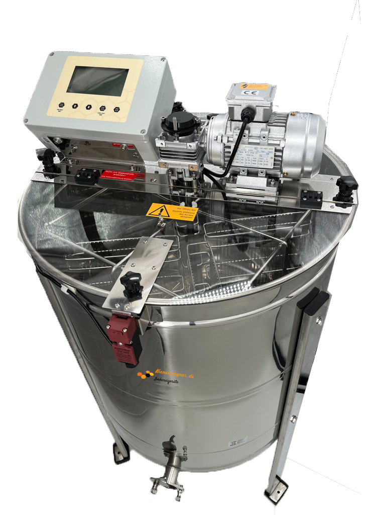 Spinner auto-inversable en nid d'abeille 4/8 Zander, Langstroth, DN, Dadant HR