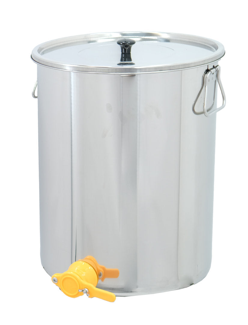 Bottelaar 50kg honingvuller vulemmer van roestvrij staal voor het vullen van honing Hobby Line