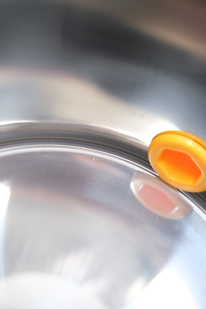 Bottelaar 50kg honingvuller vulemmer van roestvrij staal voor het vullen van honing Hobby Line