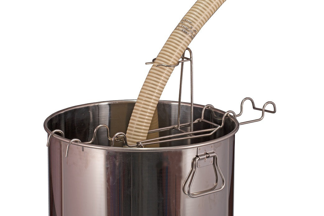 Supporto flessibile per riscaldatori ad immersione e tubi di aspirazione, acciaio inossidabile