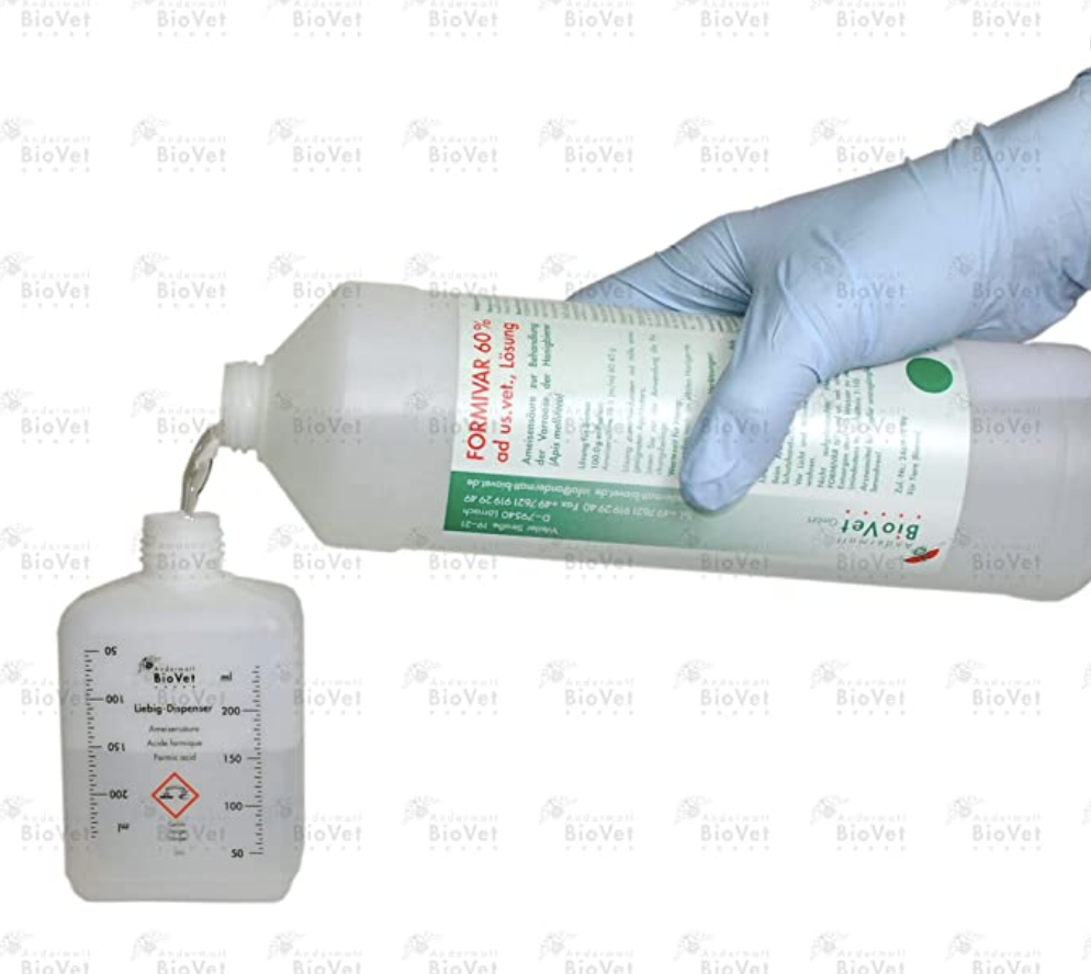 1 Liter Formivar Ameisensäure 60% ad us vet. für Varroa-Behandlung