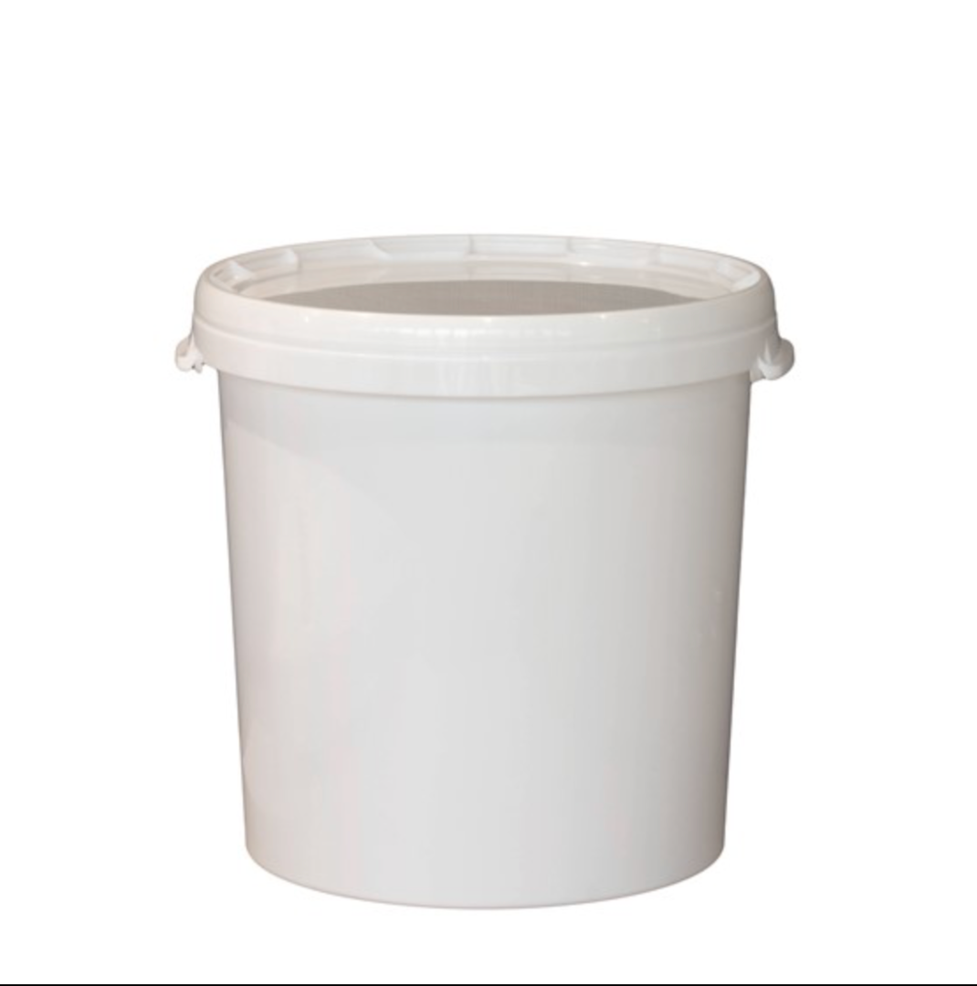 Hobbock 40 kg, secchio di plastica ca. 33 l miele bianco molto stabile