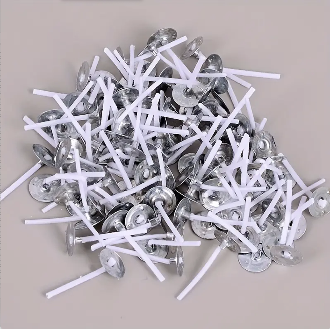 Theelichtlont 26 mm Wise gewaxte lont met voet voor theelichtjes