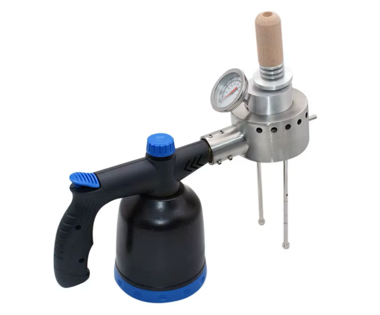 Sublimateur vaporisateur d'acide oxalique avec brûleur à gaz et thermomètre Varroa Varrox Sublimox