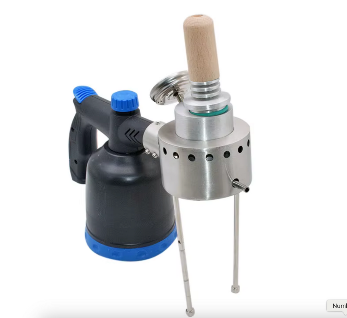 Sublimateur vaporisateur d'acide oxalique avec brûleur à gaz et thermomètre Varroa Varrox Sublimox