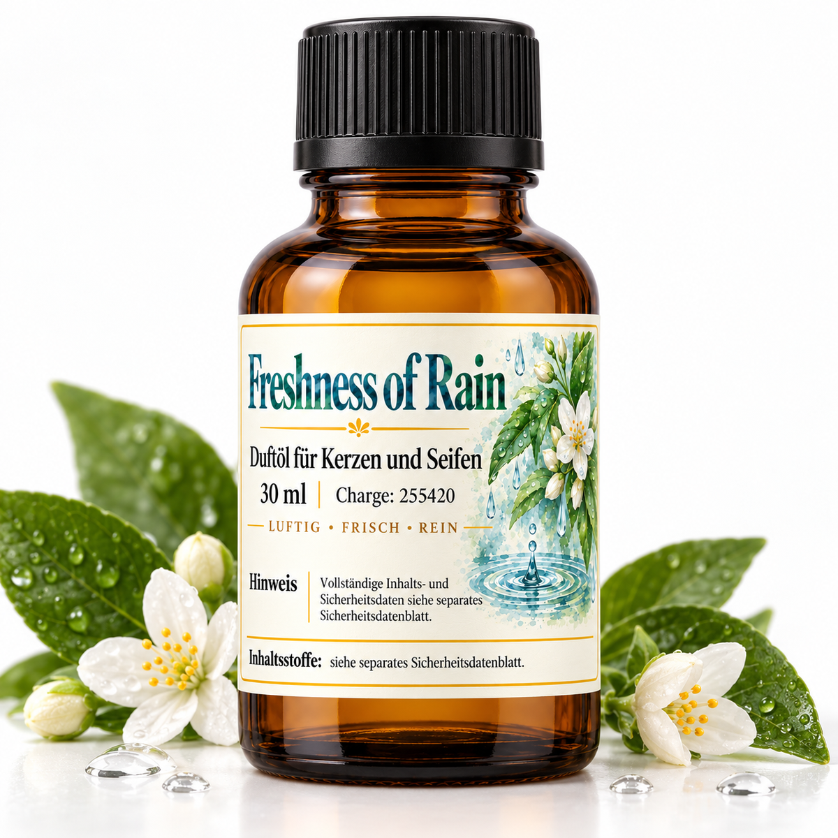 Freshness of Rain Duftöl 30 ml – frischer Duft für Kerzen & Seifen