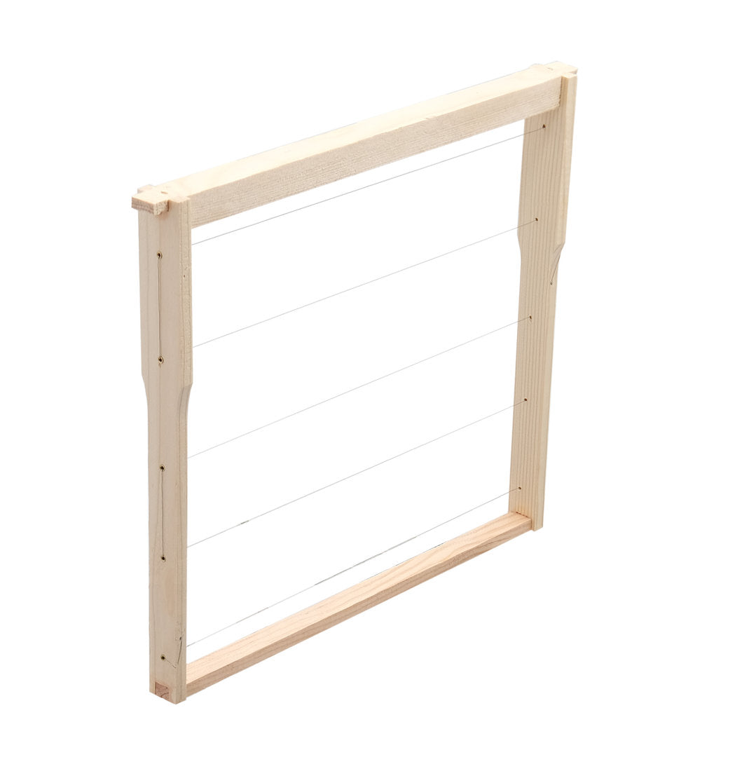 Duits standaardframe, anderhalve DN 1,5 DNM, broedkamer aangepast met Hoffmann 394x370x338mm