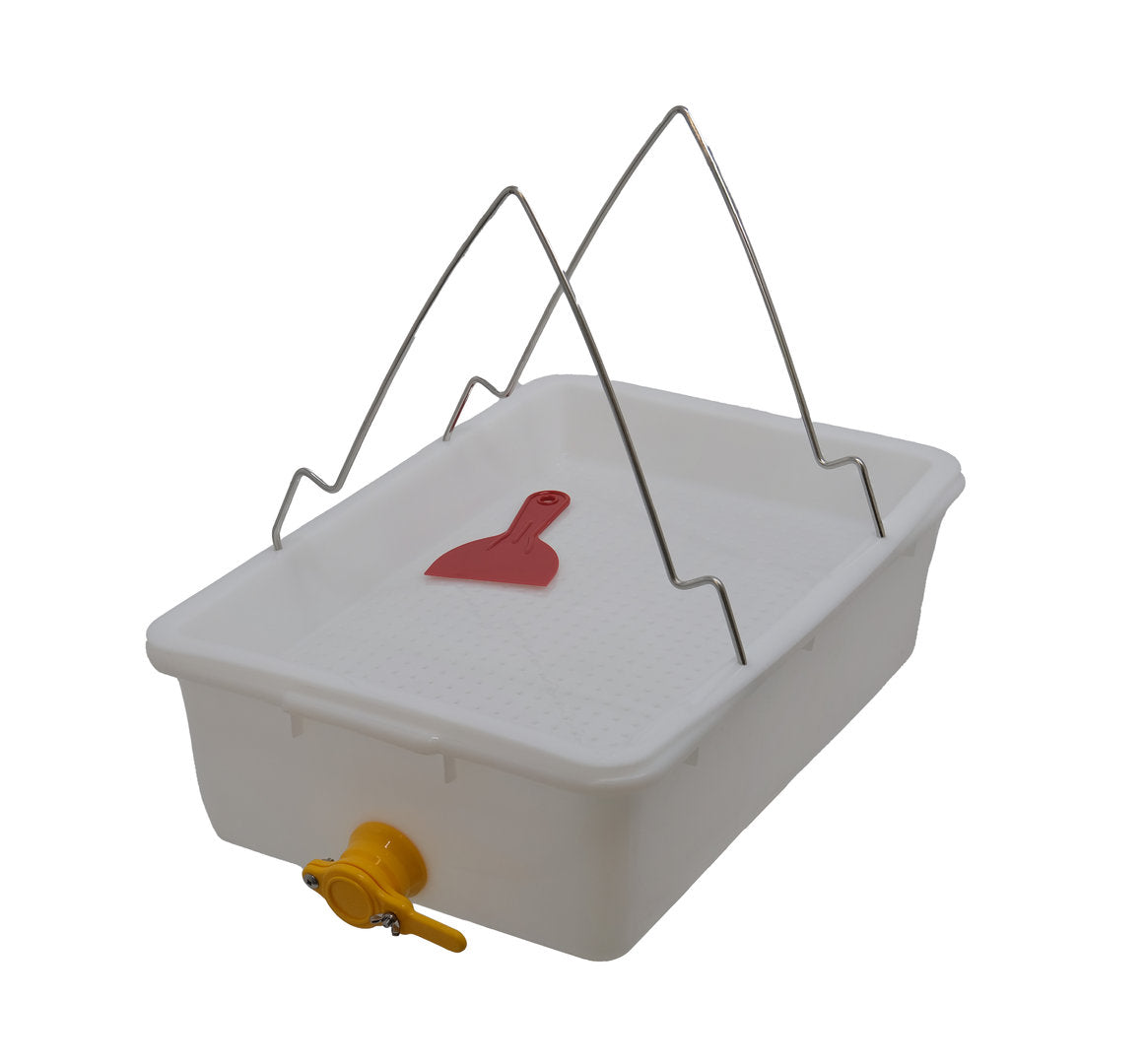 Entdecklungsgeschirr Komplett mit Kunstoff Filter und Quetschhahn für 2 Personen Rähmchen