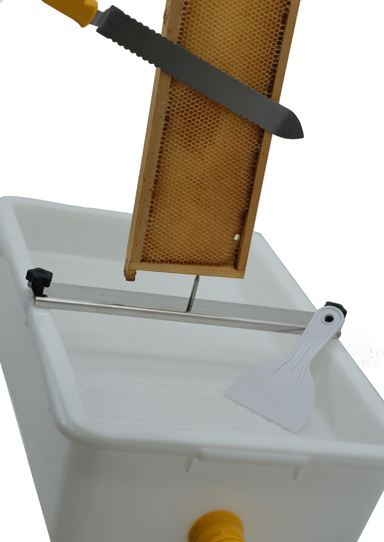 Imbracatura disopercolatrice completa di filtro in plastica per la scoperta con coltello