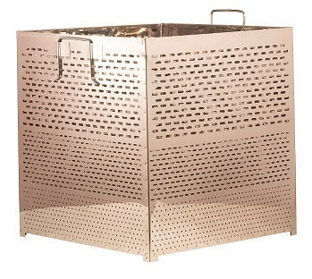 Grote roestvrijstalen wasverwarmer, 24 frames, 62x62cm, stoomwasverwarmer