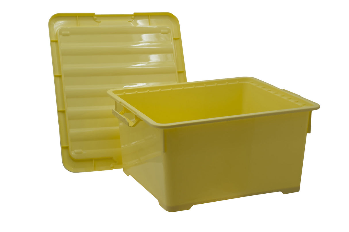 Honingraat transportbox, kunststof krat, Zander Duitse standaard, voor 10 ramen