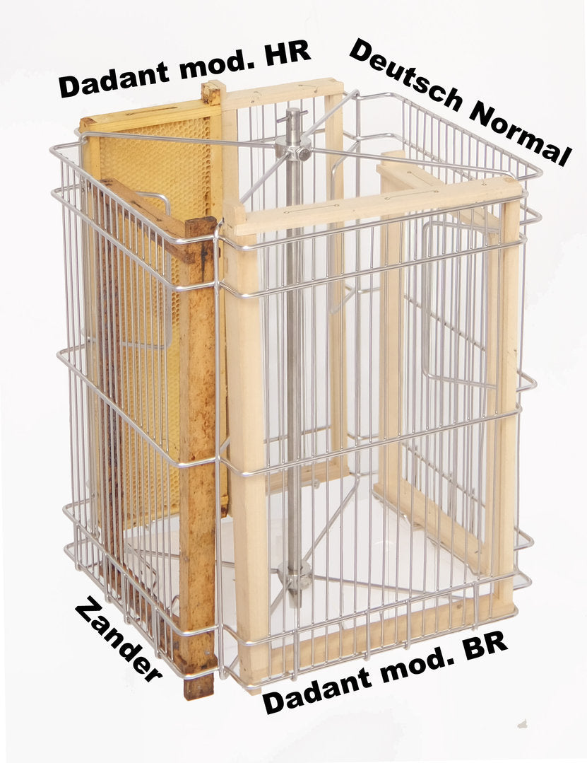 Profi Line honey extractor 4 / 8 honeycomb German normal Zander Dadant Ø52cm tangential extractor