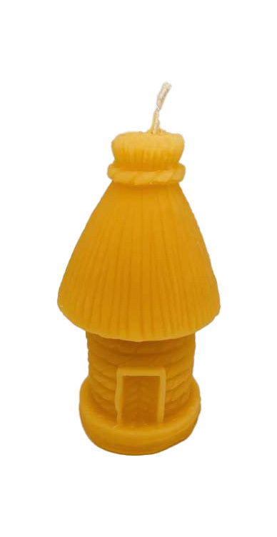 Moule à bougie en silicone pour cire d'abeille et cire de bougie LZ058, motif d'abeille, bougie pilier de maison d'abeille