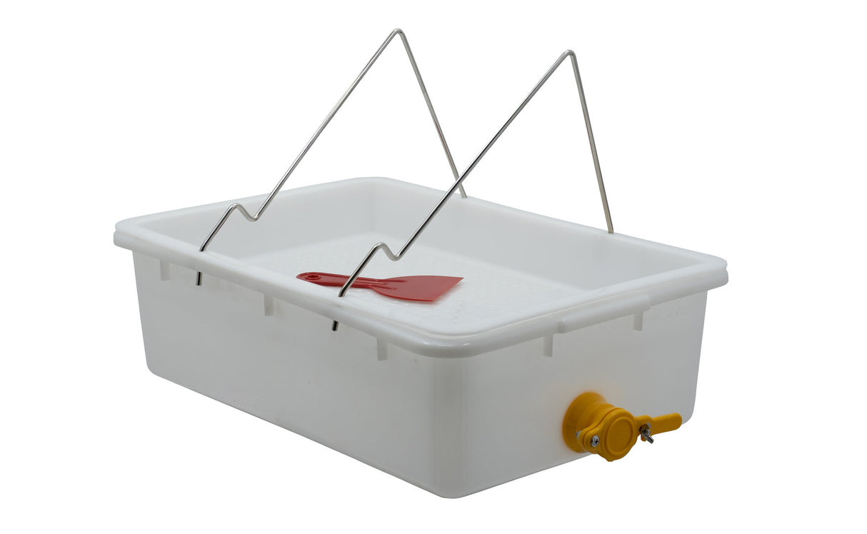 Imbracatura disopercolatrice completa di filtro in plastica e rubinetto pizzicatore