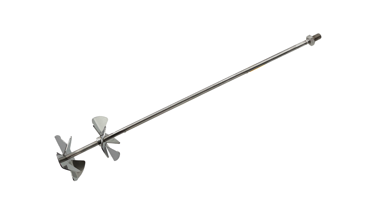Honingroerder, honingroerpropeller met M14 schroefdraadroerwerk en mortelmixer