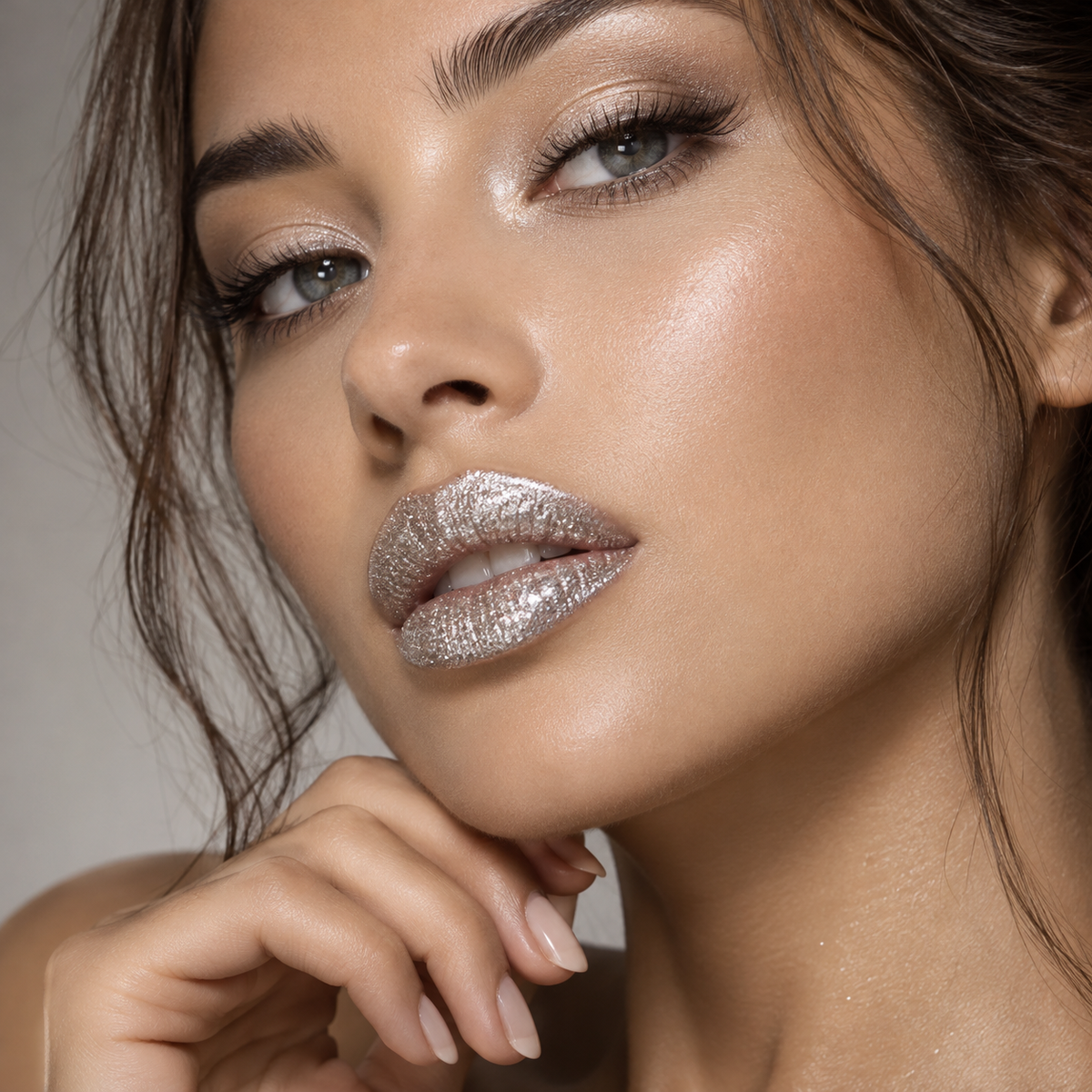 Pigmento effetto glitter argento EcoSparks™ Allure Silver – per sapone, candele e cosmetici, colore per sapone