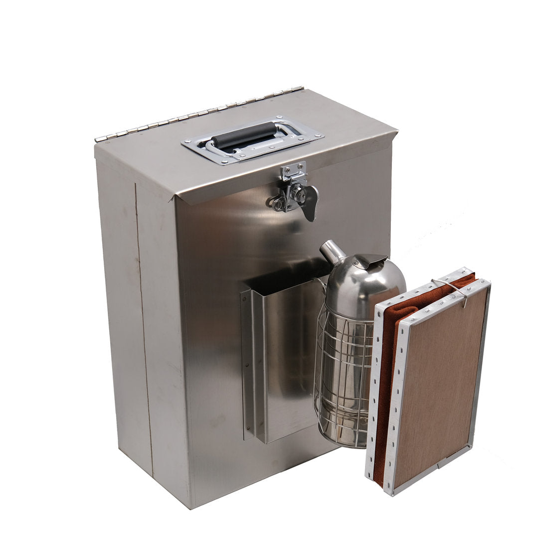 Scatola per affumicatore Scatola per trasporto contenitore per protezione termica per stoccaggio affumicatore per api
