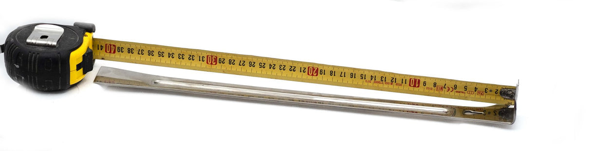 Burin à bâton grattoir nid d'abeille XXL très long env. 40 cm en acier inoxydable
