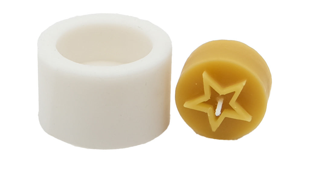 Stampo in silicone per candelina “Star open”