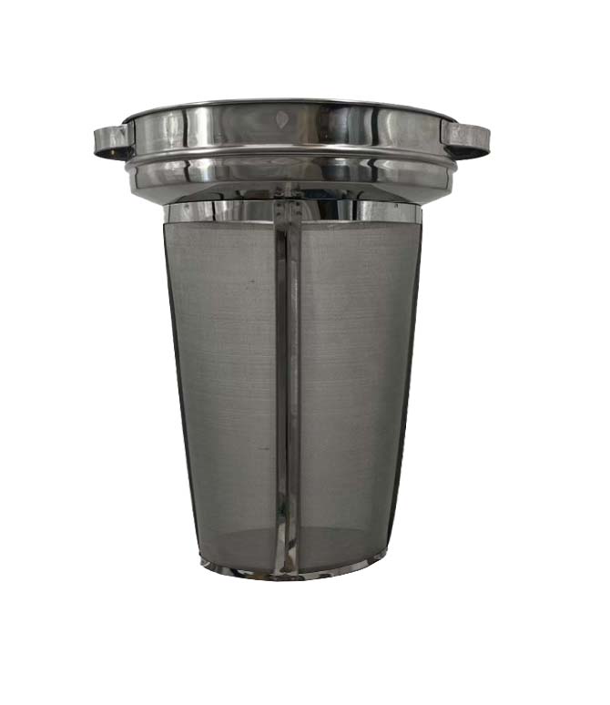 Tamis conique fin en acier inoxydable, tamis pointu pour récipient de 30/35 kg, tamis filtrant fin