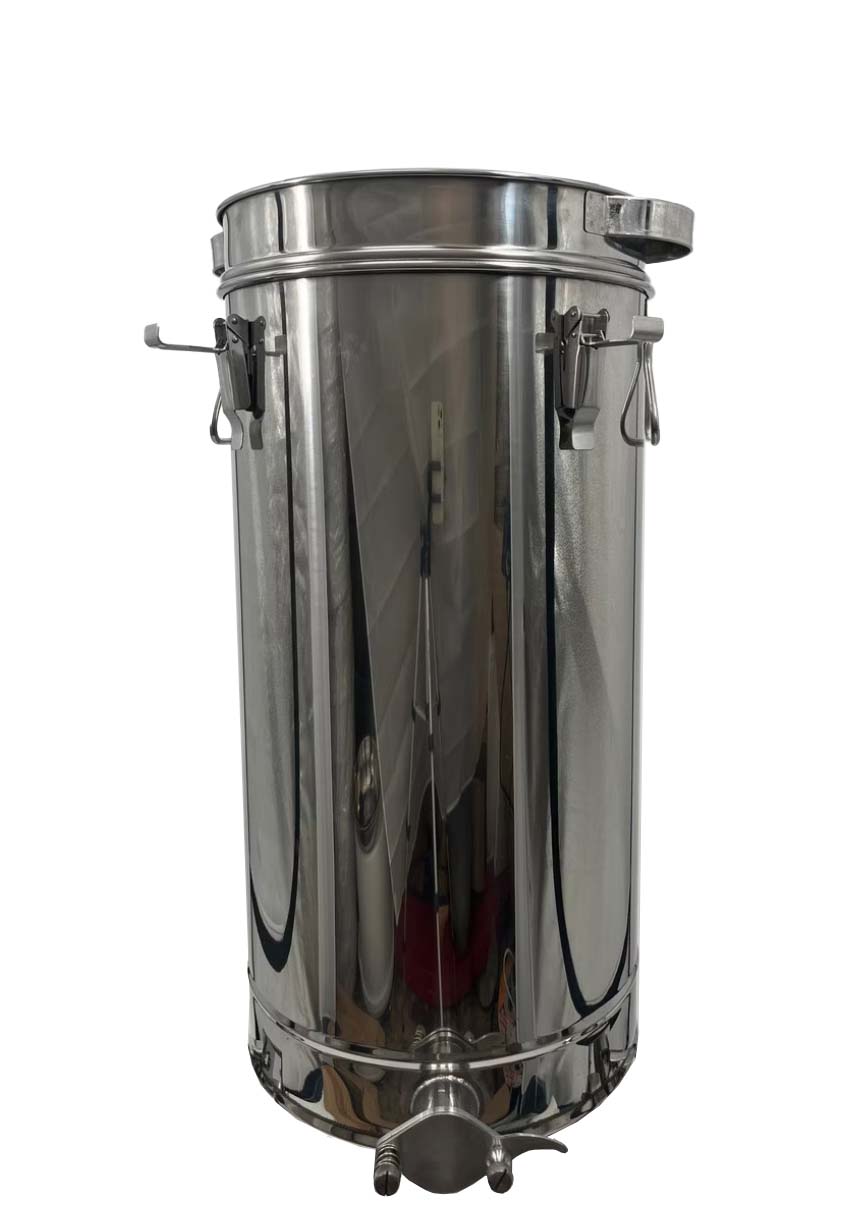 Tamis conique fin en acier inoxydable, tamis pointu pour récipient de 30/35 kg, tamis filtrant fin