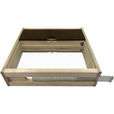 Boîte en nid d'abeille simple EWK pour les sites d'accouplement et les îles des reines d'accouplement Carnica