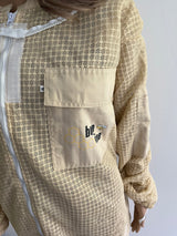 Combinaison d'apiculteur combinaison de protection abeilles ventilée beige crème