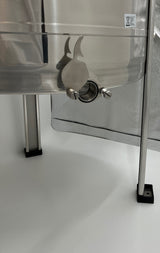 Spinner auto-inversable en nid d'abeille 4/8 Zander, Langstroth, DN, Dadant HR