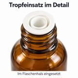 30 ml dropper bottle for propolis – amber glass with dropper insert & cap (Copy) 