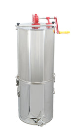 3-Waben Kombi-Honigschleuder mit Abfüller & Grobsieb