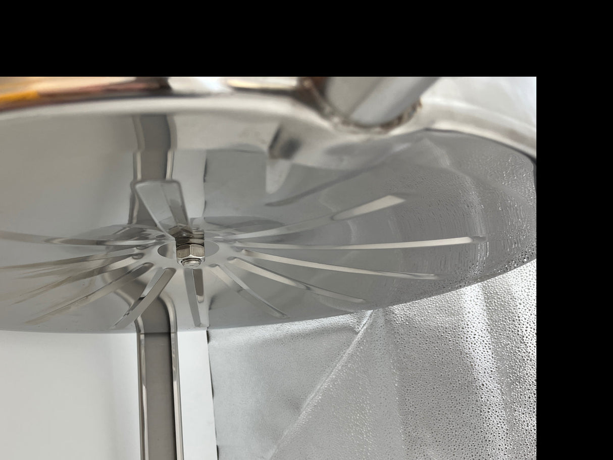 Spinner auto-inversable à 8 nids d'abeilles Zander, Langstroth, DN, Dadant HR