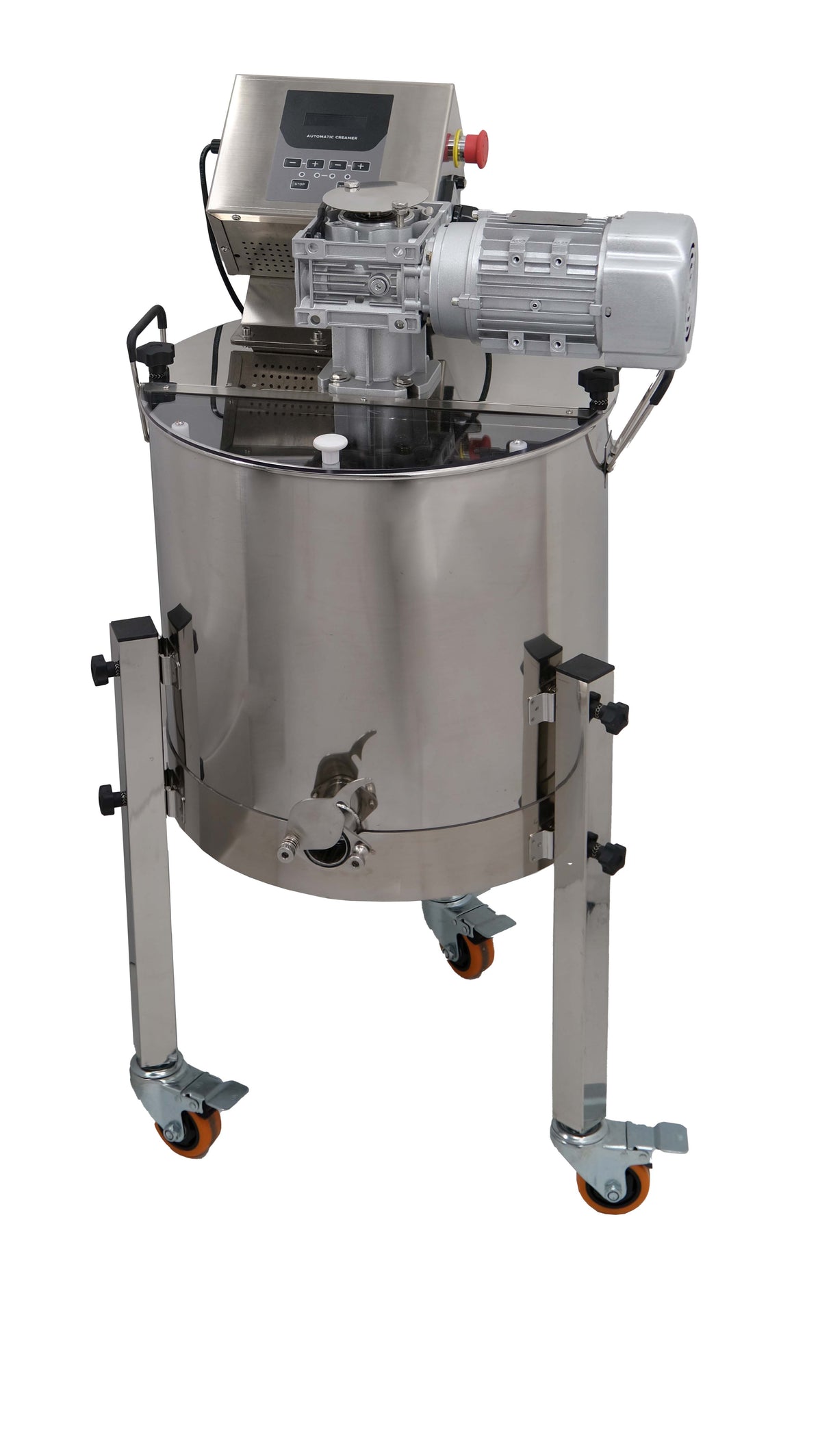 Bienenwagner Miscelatore per miele 80 kg con rulli - controllo completamente automatico per miele cremoso