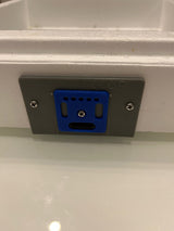 Mini Plus Fluglochrosette Fluglochschieber Drohnensperre Belegstellen Blau Grün Weiß rot Gelb