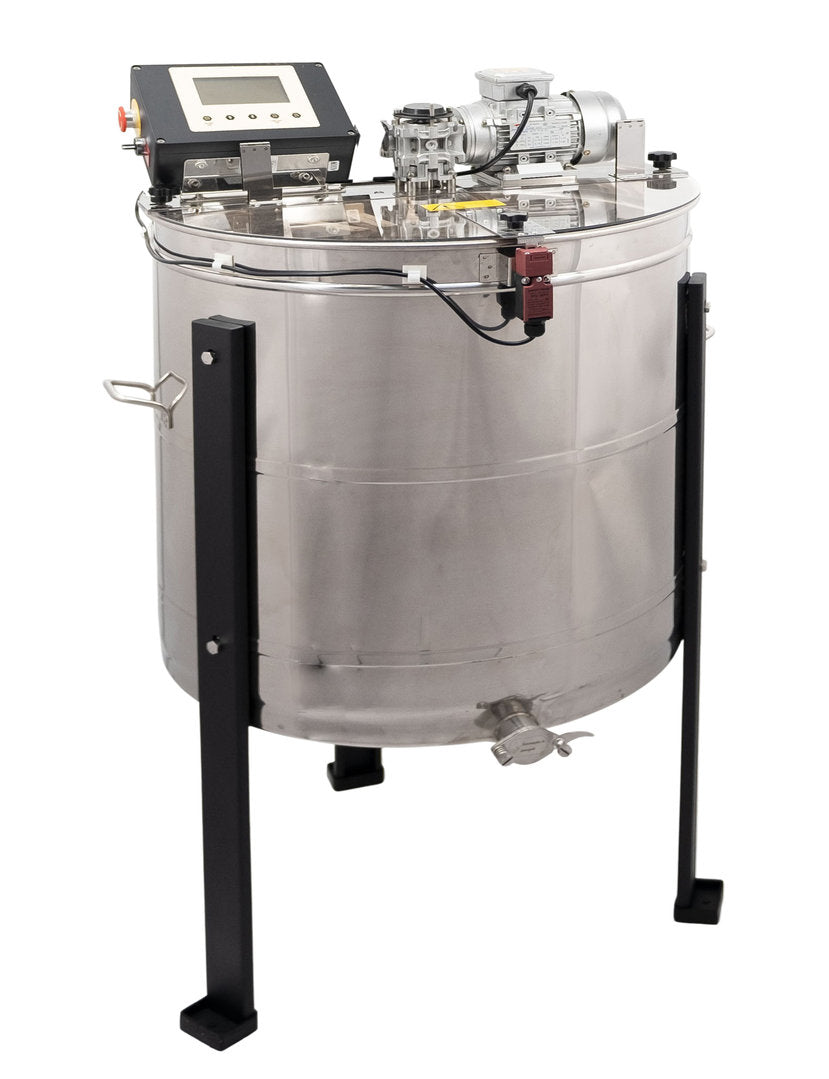 Spinner auto-inversable à 8 nids d'abeilles Zander, Langstroth, DN, Dadant HR