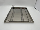 Edelstahl Deckel mit neuer Wabenablage bis zu 10 Rähmchen für Enrdecklungsgeschirr