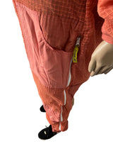 Bijenteeltpak Elegant bijen overall beschermend pak bijen geventileerde mesh zalmkleuren