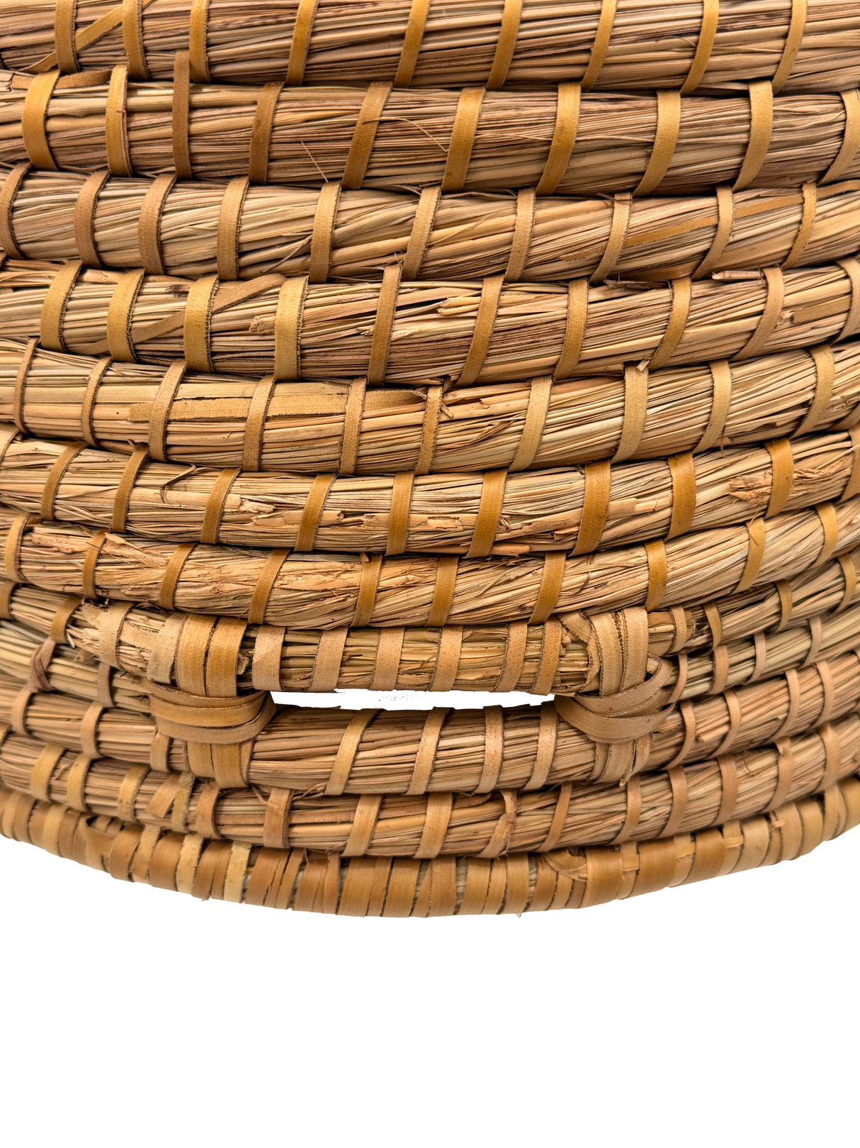 Beehive different sizes made of straw 26cm-35cm - handmade Fairtrade