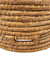 Beehive different sizes made of straw 26cm-35cm - handmade Fairtrade
