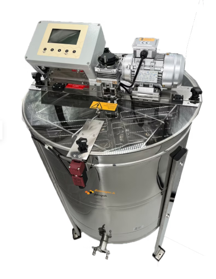 Spinner reversibile a 8 nidi d'ape Zander, Langstroth, DN, Dadant HR