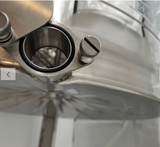 Spinner reversibile a 8 nidi d'ape Zander, Langstroth, DN, Dadant HR