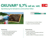 Andermatt BioVet OXUVAR 5,7% - 275g - 1000g Acide oxalique pour traitement Varroa, Varroa été