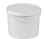 Seau à miel 12,5 kg fournitures apicoles seau à miel blanc avec couvercle très stable