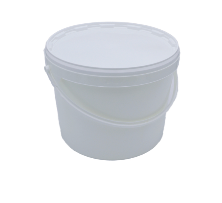 Seau à miel 12,5 kg fournitures apicoles seau à miel blanc avec couvercle très stable