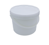 Seau à miel 12,5 kg fournitures apicoles seau à miel blanc avec couvercle très stable