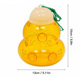 Trappola per vespe in vetro giallo