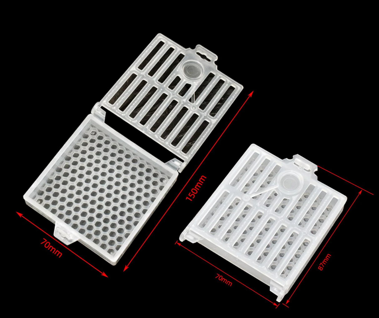 Koninginnenbroedstopkooi functioneert zoals Scalvini Varroa Block 2 e maten